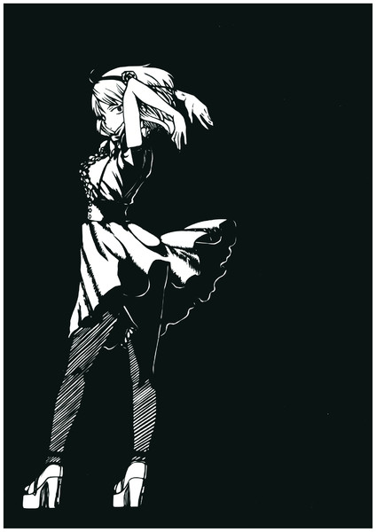 切り絵 枝垂 ほたる だがしかし Patata さんのイラスト ニコニコ静画 イラスト