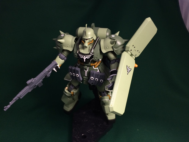 HGUC ギラ・ズール 親衛隊仕様 ザクカラー①