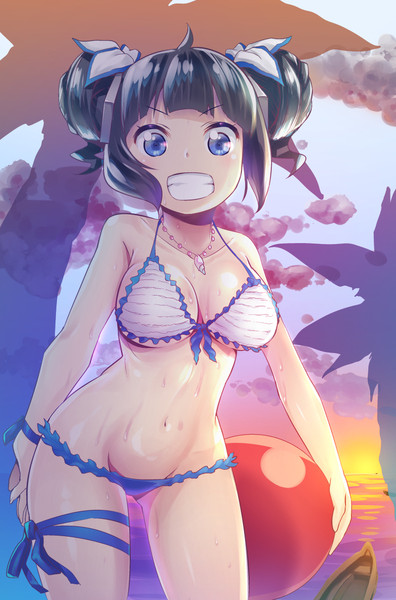 ヘスティアsummer ヒーローキィ さんのイラスト ニコニコ静画 イラスト