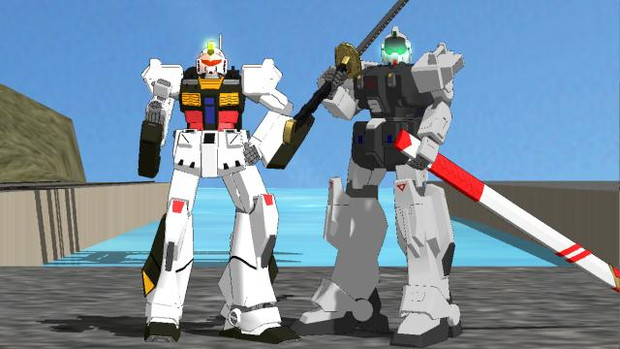 ガンダムブレイカー２から入隊 ホワイトレイパーとジムnt R ミスターaw さんのイラスト ニコニコ静画 イラスト