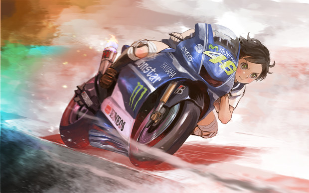 バイク通学2 Room さんのイラスト ニコニコ静画 イラスト