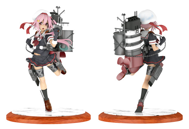 艦これ「春雨改」のフィギュア用のデジタル原型