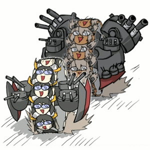 【GIF】バイク戦艦