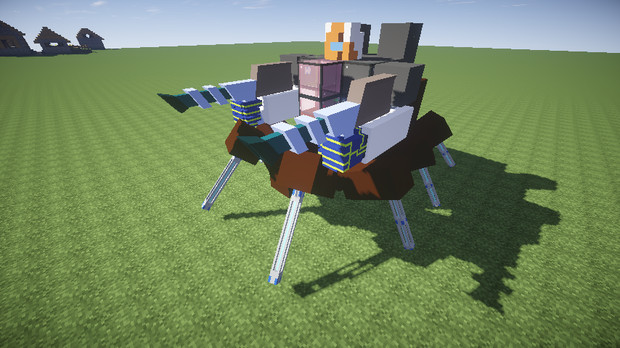 Minecraft 虫脚人型機 鉄華丼 さんのイラスト ニコニコ静画 イラスト