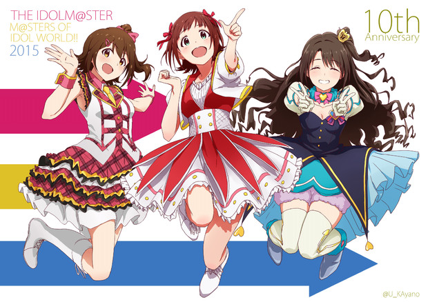 アイドルマスター10thライブ記念 綾野 優 さんのイラスト ニコニコ静画 イラスト