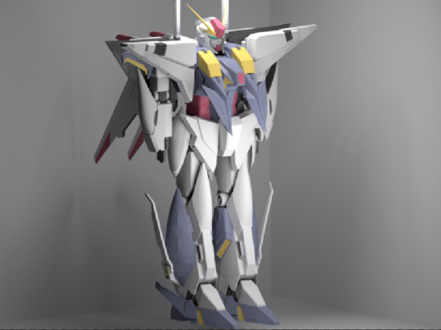 MMD用 Ξガンダムモデル 製作進捗4