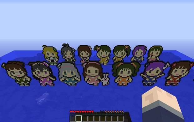 Minecraft 765プロのアイドル 事務員ドット絵 スパナ さんのイラスト ニコニコ静画 イラスト