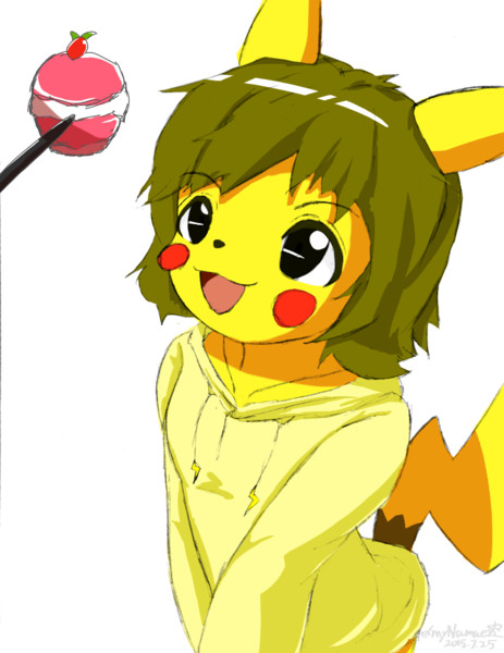獣娘ピカチュウ 渡篠那間江 わたしのなまえ さんのイラスト ニコニコ静画 イラスト