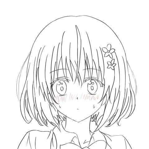 To Loveる モモ 線画 テスト投稿 もも さんのイラスト ニコニコ静画 イラスト