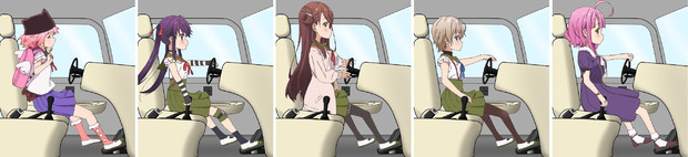 がっこうぐらし 学園生活部の部員 車の運転 Lango さんのイラスト ニコニコ静画 イラスト