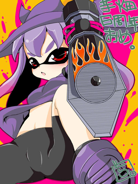 スプラトゥーン ムウマージコラボ 魔王蘭宮 さんのイラスト ニコニコ静画 イラスト