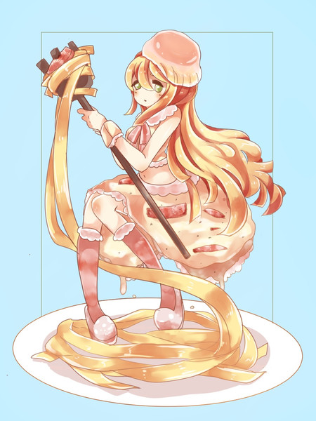 カルボナーラちゃん 空豆ぴくと さんのイラスト ニコニコ静画 イラスト