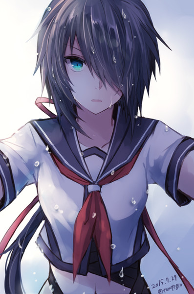 ずぶ濡れの加古に壁ドンされ隊 南瓜とるて さんのイラスト ニコニコ静画 イラスト