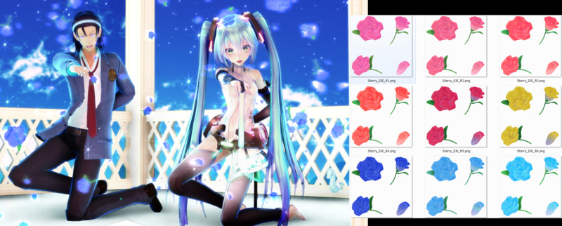 Mmeパーティクル Nicosub静画