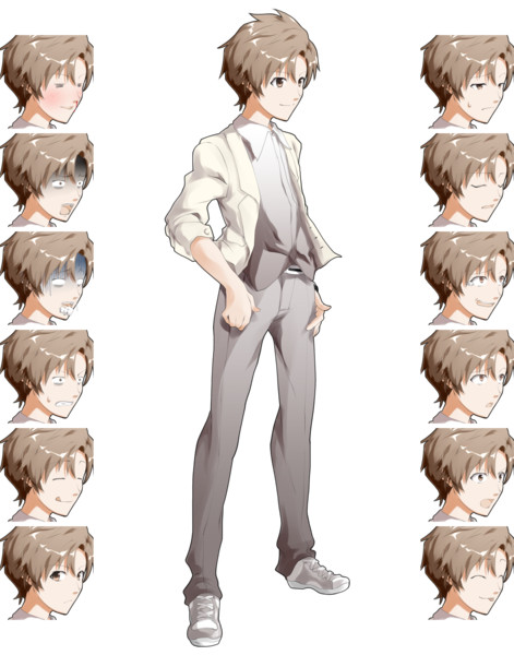 タカハシ立ち絵 表情差分 はるか さんのイラスト ニコニコ静画 イラスト