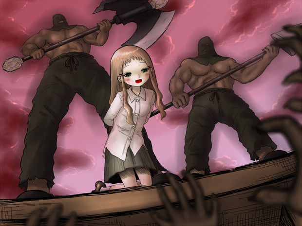 流行病と処刑台で歌う少女 G Minor さんのイラスト ニコニコ静画 イラスト
