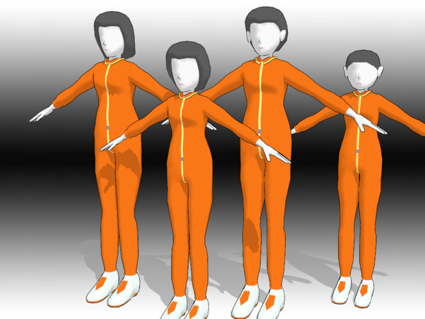 Mmd Dクラス職員 Scp Foundation モデル配布 志賀内サクシャ さんのイラスト ニコニコ静画 イラスト