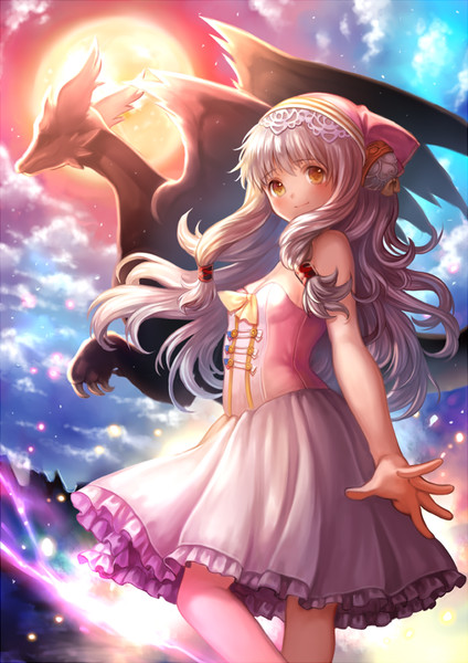 少女とドラゴン 西沢5 さんのイラスト ニコニコ静画 イラスト