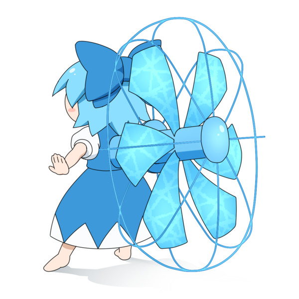 チルノ扇風機 シロサト さんのイラスト ニコニコ静画 イラスト
