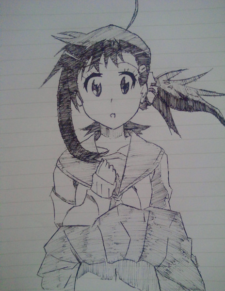 アナログ模写 小野寺春 らいちゅう さんのイラスト ニコニコ静画 イラスト