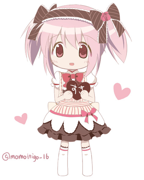 バレンタイン衣装のまどっち もシュ さんのイラスト ニコニコ静画 イラスト
