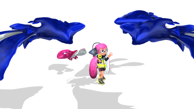 Mmdスプラトゥーン ダイオウイカ包囲網 キルト さんのイラスト ニコニコ静画 イラスト