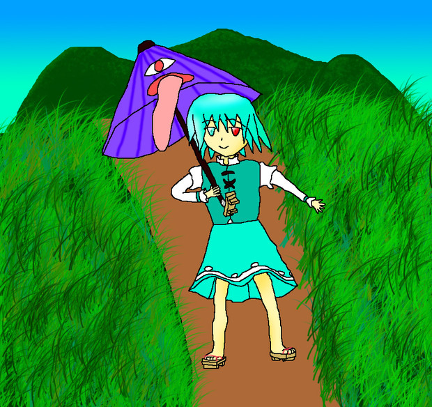 唐傘お化け Tiha Kai さんのイラスト ニコニコ静画 イラスト