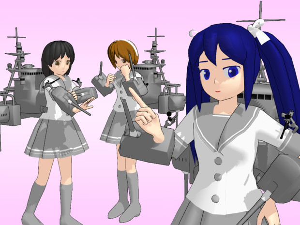 新品コスプレ衣装 艦これ／長良型（長良・五十鈴・名取