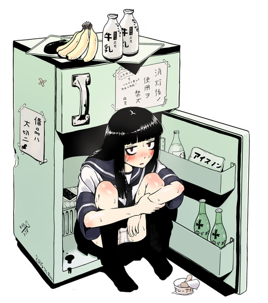 ひっきーインザ冷蔵庫 つくあん さんのイラスト ニコニコ静画 イラスト