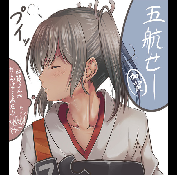 ツンデレ瑞鶴 正露たいのね さんのイラスト ニコニコ静画 イラスト