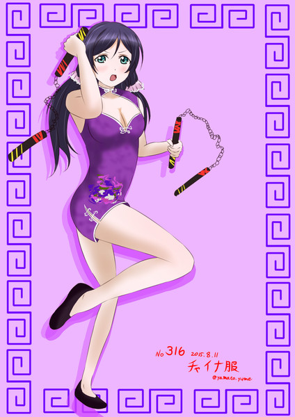 ラブライブ ワンドロ チャイナ服 大和 さんのイラスト ニコニコ静画 イラスト