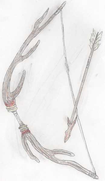 自作中二武器 渾然たる天成の弓 Lineheart さんのイラスト ニコニコ静画 イラスト