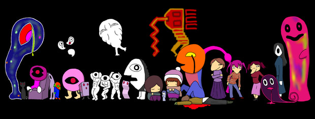 夢の世界の住人たち 凹にゃん さんのイラスト ニコニコ静画 イラスト