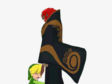 Mmd トゥーンリンク Vs ガノンドロフ Gjyyngii さんのイラスト ニコニコ静画 イラスト