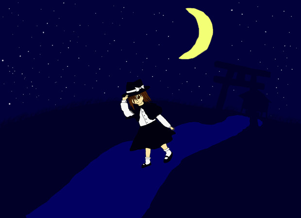 一人の夜 Tiha Kai さんのイラスト ニコニコ静画 イラスト