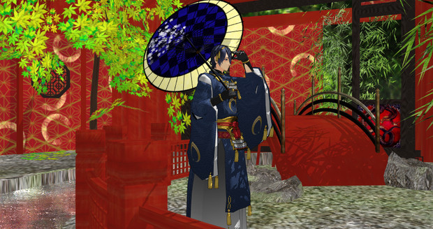 おじぃちゃんと和傘 とも さんのイラスト ニコニコ静画 イラスト