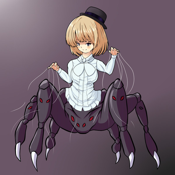 蜘蛛女 ニコニコ静画 イラスト