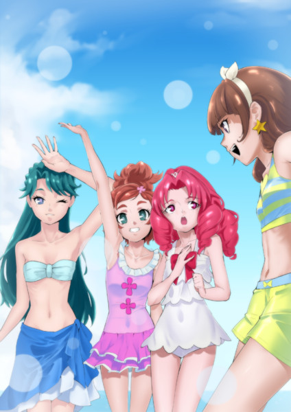 奇跡の水着回 ぬこさん さんのイラスト ニコニコ静画 イラスト