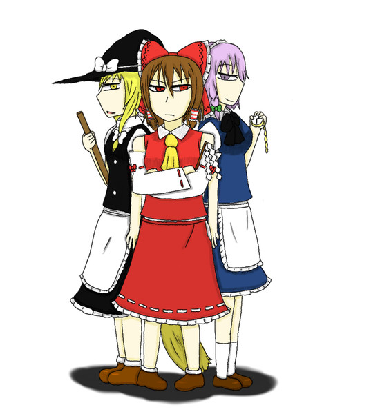 仲良し三人組 たしのき さんのイラスト ニコニコ静画 イラスト