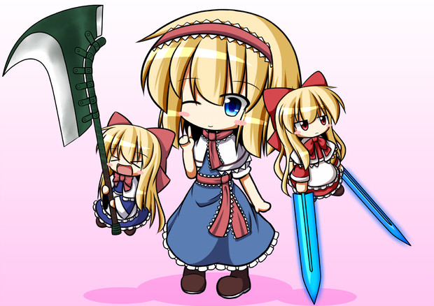 アリス 上海 蓬莱 ダミヰ さんのイラスト ニコニコ静画 イラスト