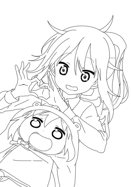 うまるときりえちゃん Tyome さんのイラスト ニコニコ静画 イラスト