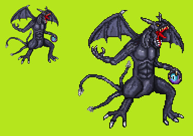 ｄｑ１０ 大地の竜バウギア 自作ドット絵 反町 さんのイラスト ニコニコ静画 イラスト