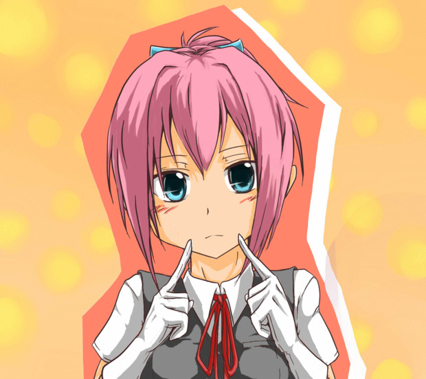ぬいぬいの作り笑顔 Gif 火球 さんのイラスト ニコニコ静画 イラスト
