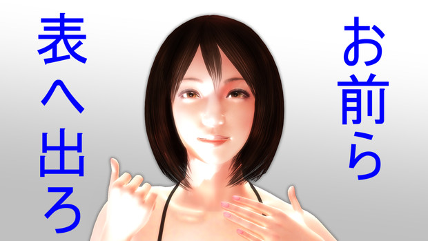 お前ら表へ出ろ Taisaijinx さんのイラスト ニコニコ静画 イラスト