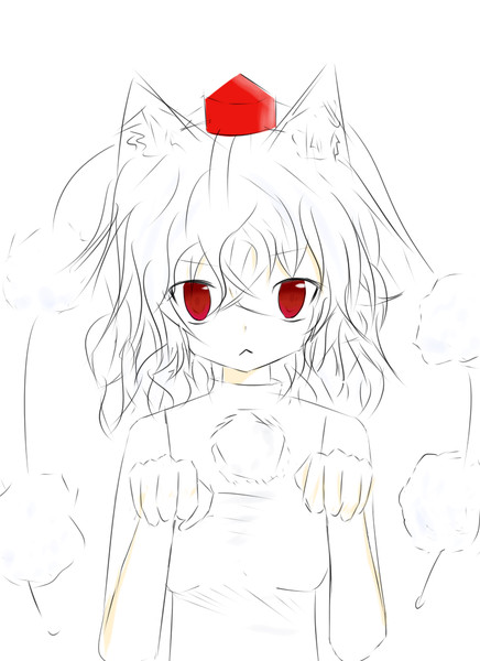 あざといポーズをする椛 Rep さんのイラスト ニコニコ静画 イラスト