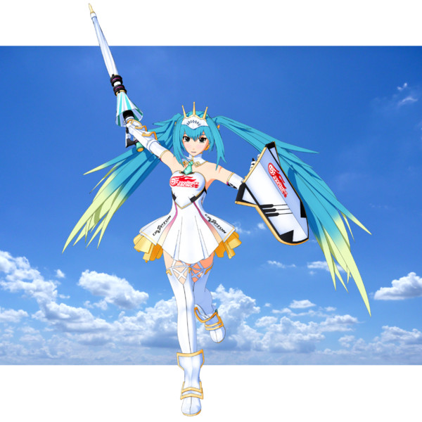 レーシングミク15 完成 アノマロかりんとう さんのイラスト ニコニコ静画 イラスト