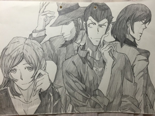 ルパンファミリー ニコニコ静画 イラスト