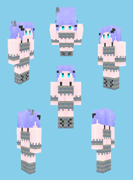 【Minecraft 】シルバーフィッシュ風衣装