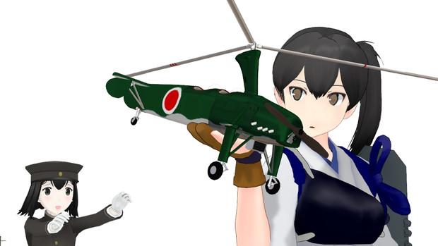 【MMD艦これ】ヘリコプター搭載護衛艦「かが」進水記念