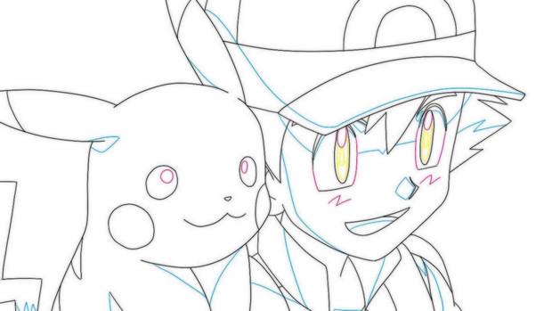 サトシとピカチュウ Lip Mtwithはるひぐらし さんのイラスト ニコニコ静画 イラスト